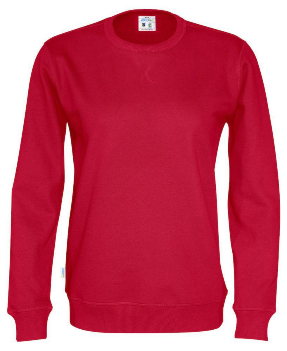Sweatshirt Cottover 141003 - SWEATSHIRT CREW NECK UNISEX RÖD 4XL