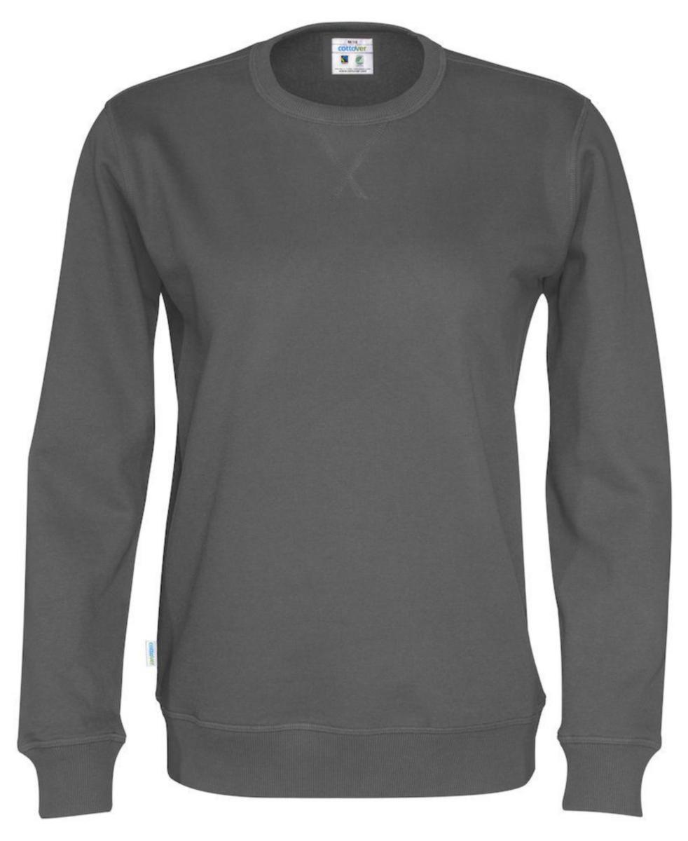 Sweatshirt Cottover 141003 - SWEATSHIRT CREW NECK UNISEX CHARCOAL XXL