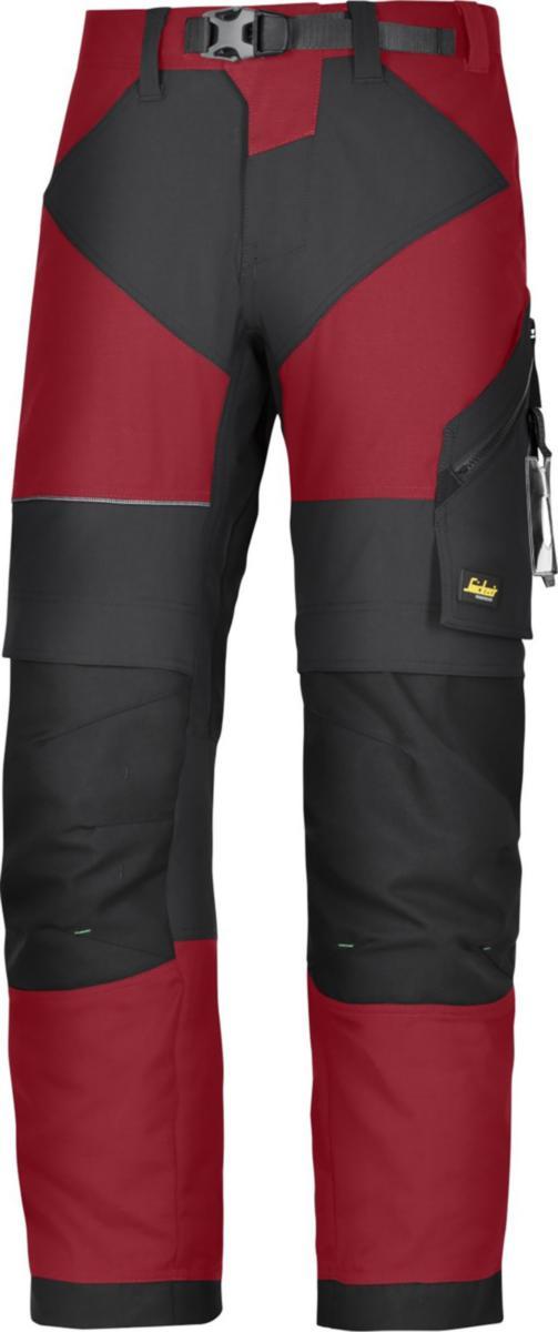 Midjebyxa Snickers 6903 FlexiWork - MIDJEBYXA SNICKERS 6903 RÖD/ SVART STRETCH FW STL 160