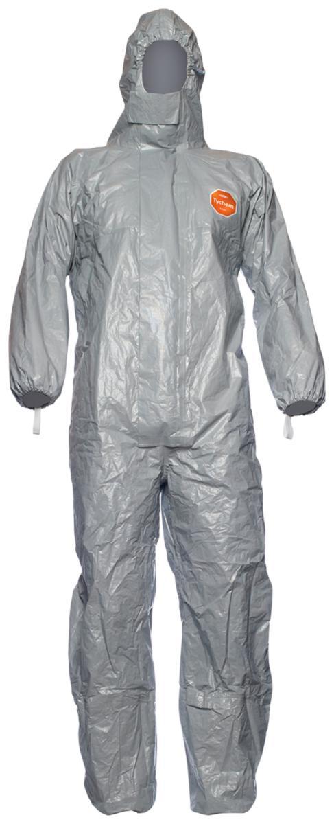 Korttidsoverall Tychem 6000 F - KORTTIDSOVERALL TYCHEM 6000 F TFCHA5TGY00 GRÅ S