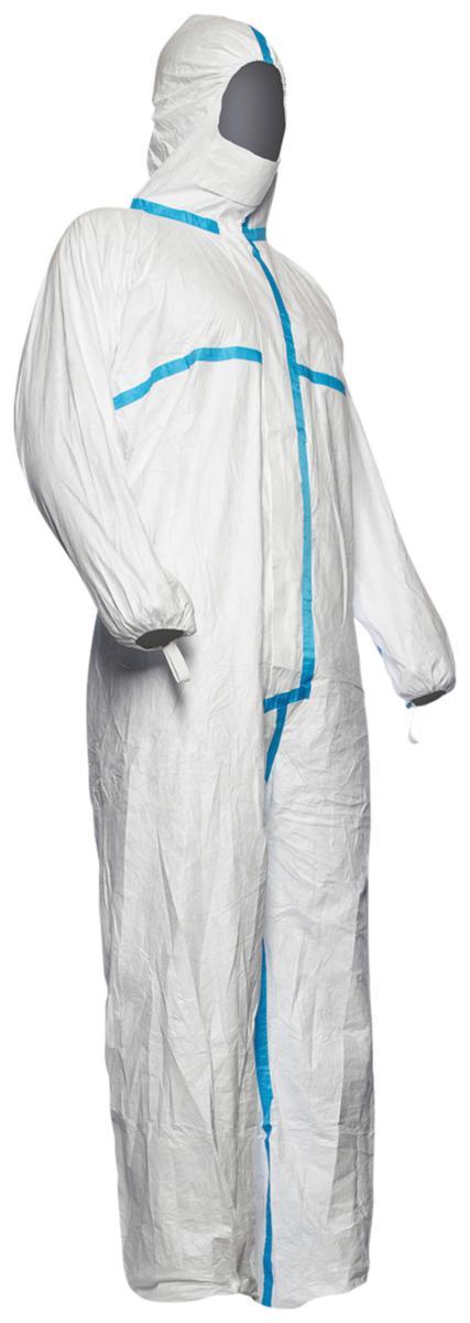 Korttidsoverall Tyvek 600 Plus - KORTTIDSOVERALL TYVEK 600 PLUS TYCHA5TWH00 VIT S