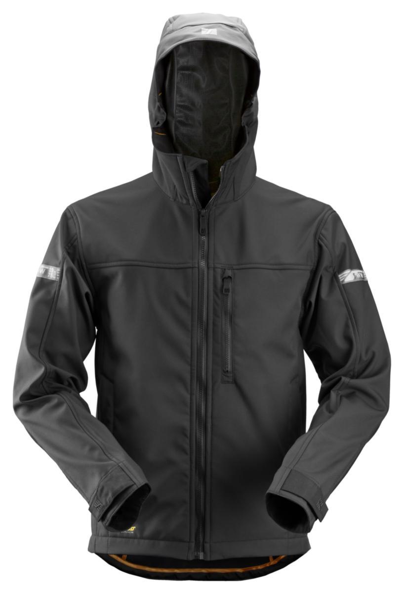 Softshelljacka Snickers 1229 Allround Work - SOFTSHELLJACKA SNICKERS 1229 SVART AW STL XS