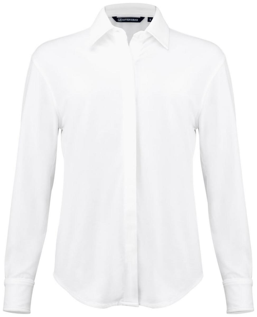 Skjorta Cutter & Buck Hedley dam - SKJORTA CUTTER & BUCK HEDLEY DAM STRETCH VIT STL XS