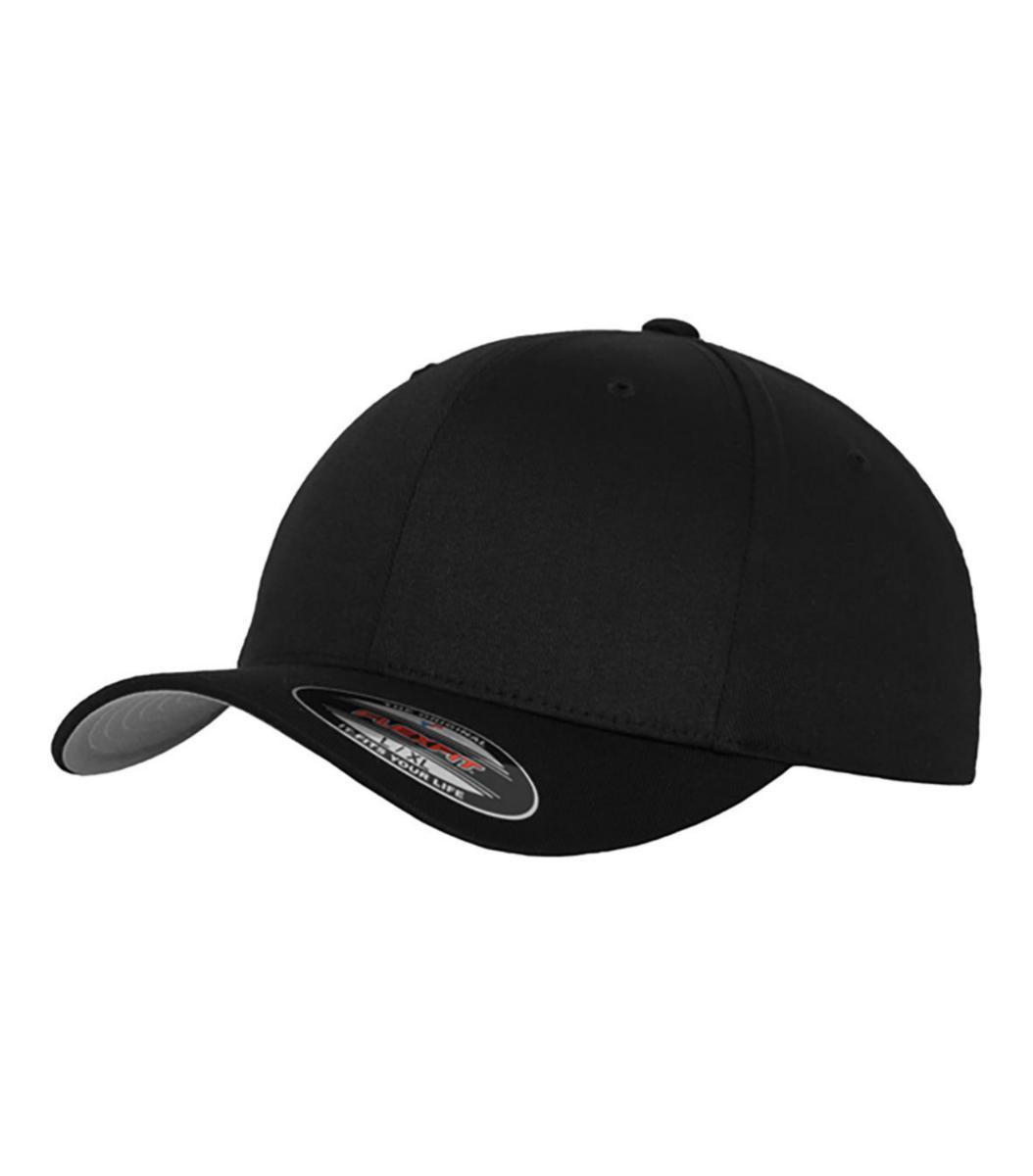 Keps Flexfit Wooly Combed FF6277 - KEPS FLEXIFIT WOOLY COMBED SVART FF6277 STL L/XL