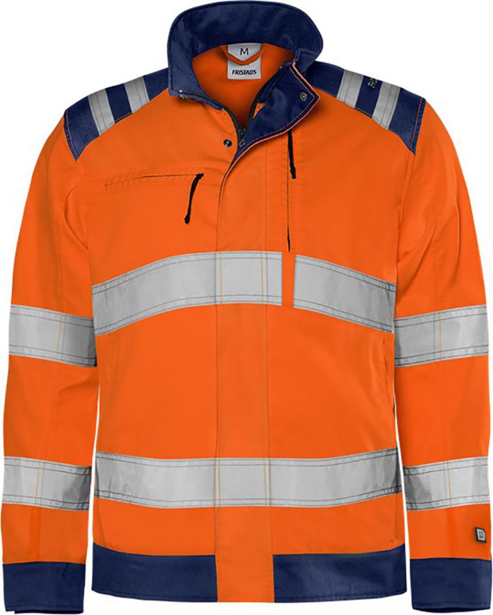 Varseljacka Fristads 4067 GPLU Green - JACKA FR 4067 GPLU ORA/BLÅ GREEN VARSEL KL3 5XL