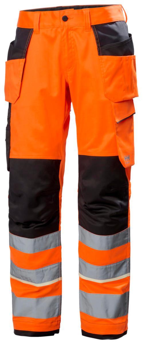 Midjebyxa Helly Hansen UC-ME 77512 - MIDJEBYXA HH 77512-269 US-ME ORANGE VARSEL KL2 HF STL C154