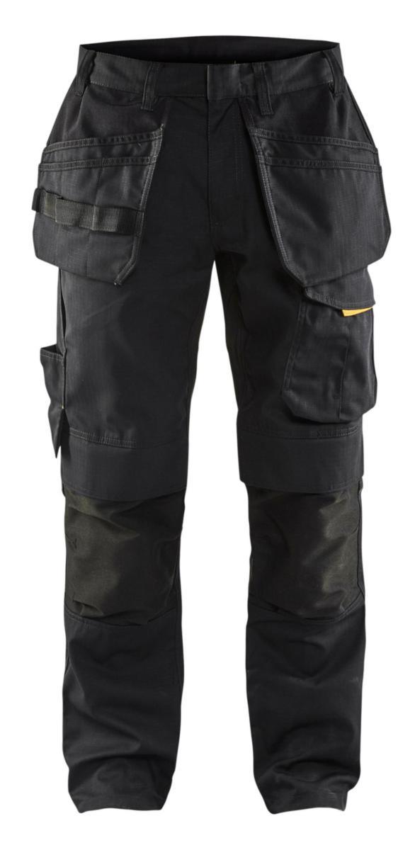 Midjebyxa Blåkläder 1496-1330 - SERVICEBYXA BLK 1496-1330 SVART/VARSELGUL C60