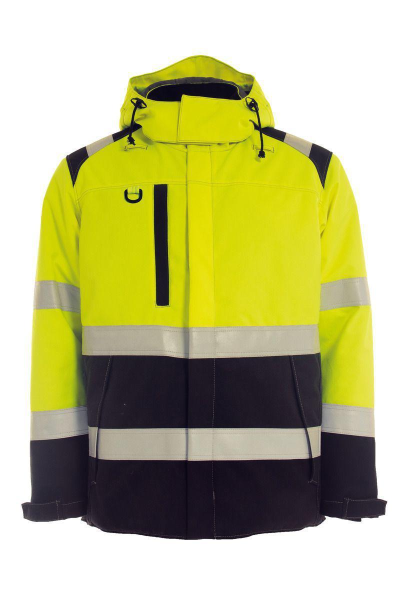 Vinterjacka Tranemo 5109-93 - VINTERJACKA TRANEMO 5109-93 FLAMVARSEL GUL/MARIN STL L