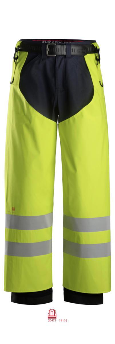 Byxholk Snickers 8269 Protec - BYXHOLK SN 8269-6600 GUL VARSEL KL2 PROTEC NORMAL