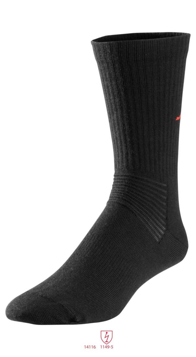 Strumpa Snickers 9262 Protec - STRUMPA SN 9262-0400 SVART LÄTT ULL PROTEC STL 37-39