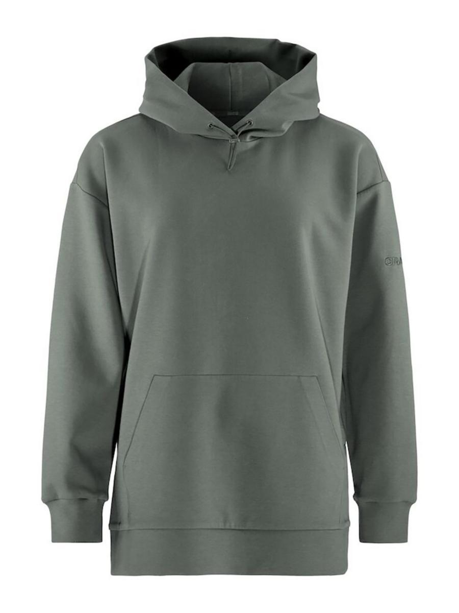 Huvtröja Craft 1914700 ADV Join Lång Dam - HUVTRÖJA CRAFT ADV DAM MÖRKGRÖN STL XXL