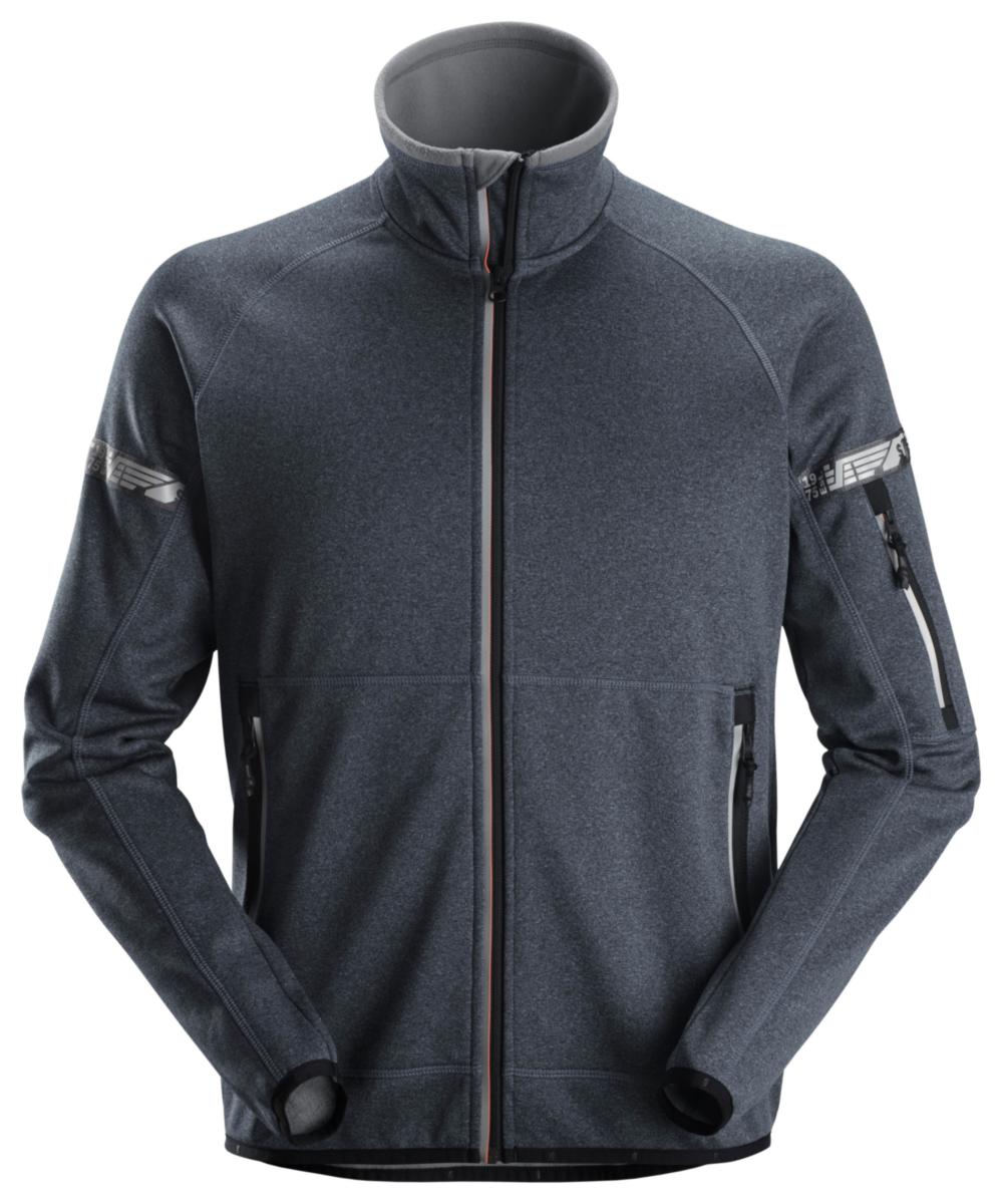 Fleecejacka Snickers 8004 Allround Work - FLEECEJACKA SN 8004-5800 GRÅ AW STL XS