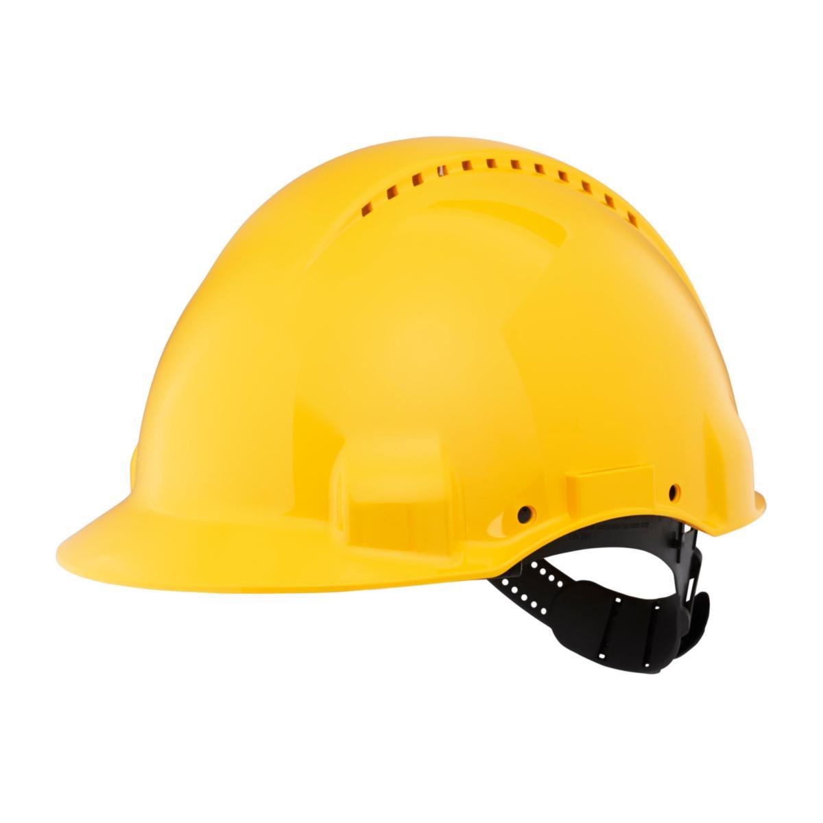 Skyddshjälm 3M Peltor G3000 Uvicator - HJÄLM PELTOR G3000 UVICATOR GUL STD-INREDE UTAN HAKBAND