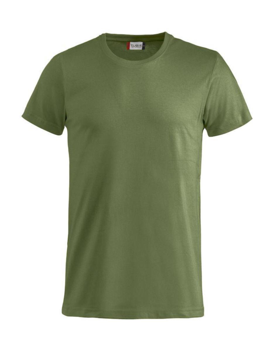 T-shirt Clique 029030 Basic-T - T-SHIRT CLIQUE 029030 BASIC-T BOMULL 145g ARMEGRÖN STL M