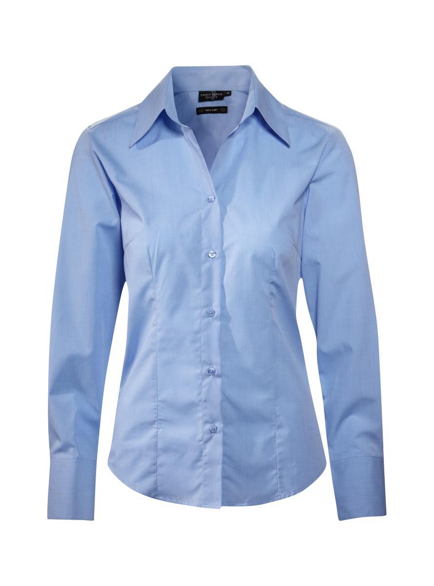 Blus Ernst Alexis 6095 dam - BLUS ERNST ALEXIS 6095-21 LADIES FIT LJ.BLÅ STL 48