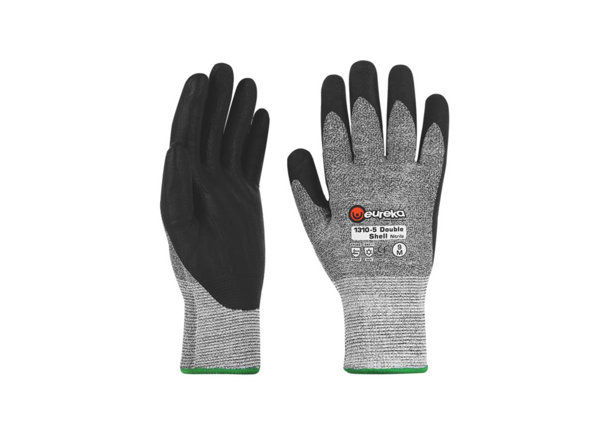 Skärskyddshandske Eureka 1310-5 Vinter - HANDSKE EUREKA 1310-5 CUT F FODRAD NITRIL STL 10