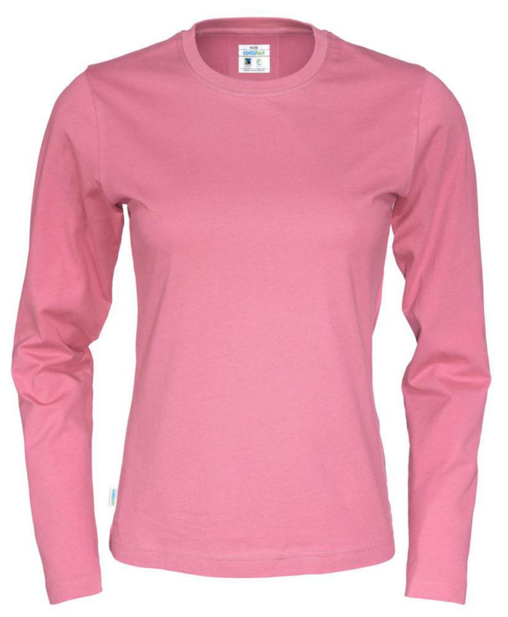 T-Shirt CottoVer Long Sleve dam - T-SHIRT LONG SLEEVE LADY ROSA DAM XL