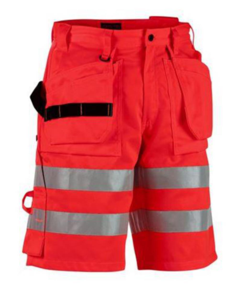 Shorts Blåkläder 1535-1811 - SHORTS BLK 1535-1811 RÖD C58 EN ISO 20471. KLASS 2