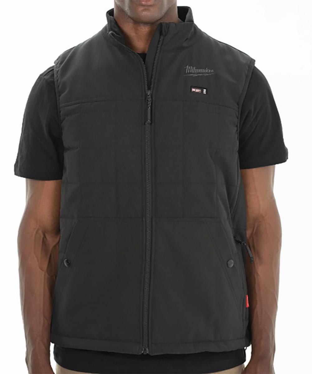 Värmeväst Milwaukee M12 Puffer - VÄRMEVÄST MILWAUKEE M12 SVART HPVBL2-0 PUFFER STL S