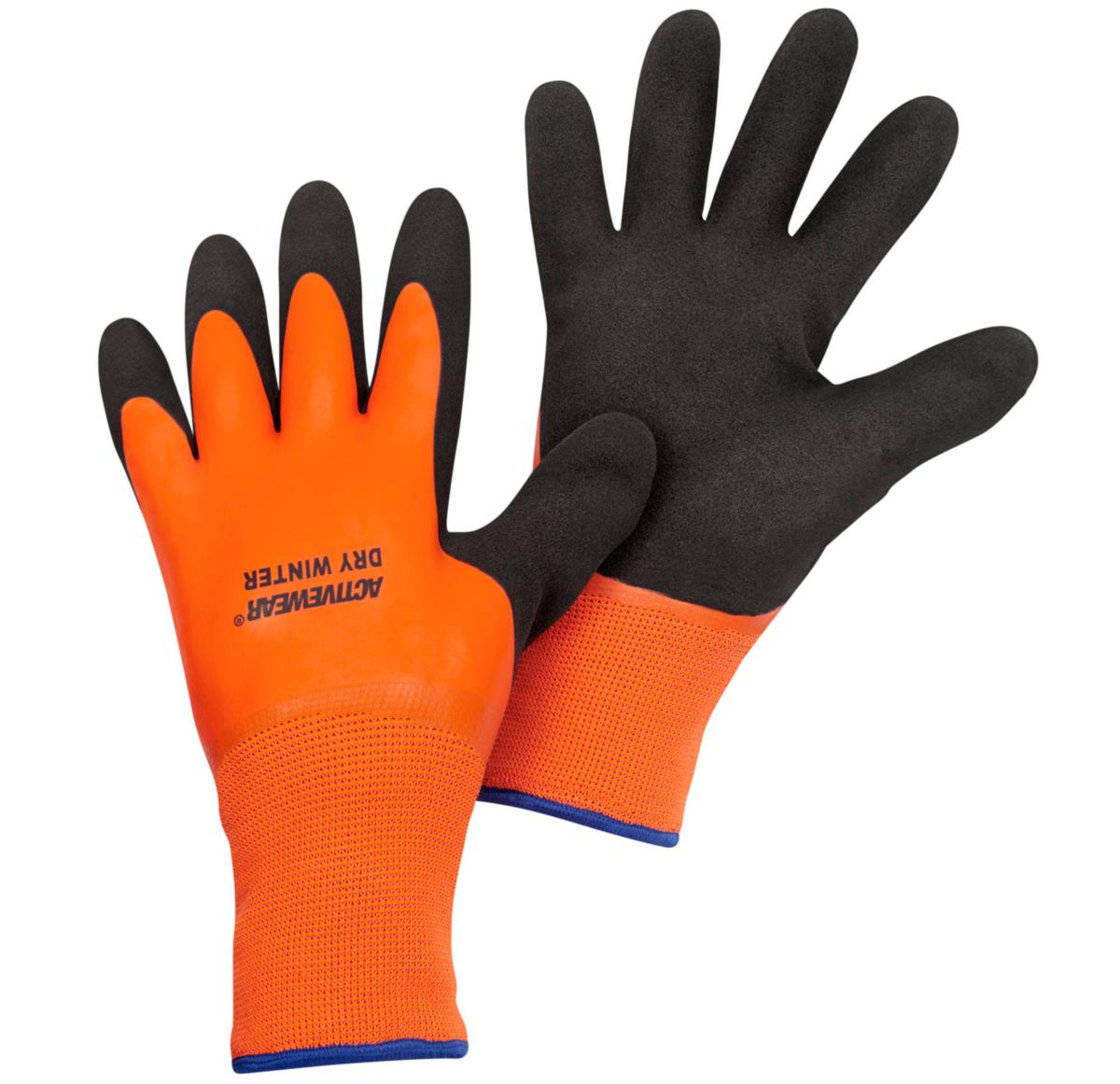 Vinterhandske Activewear Dry Winter - HANDSKE ACTIVEWEAR DRY WINTER VATTENTÄT LATEX FODR STL 10