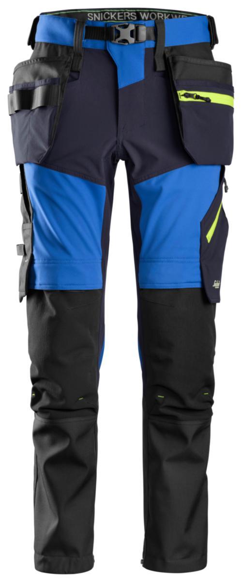 Softshellbyxa Snickers 6940 Flexi Work - SOFTSHELLBYXA SNICKERS 6940 BLÅ/MARIN FW HF STL 154