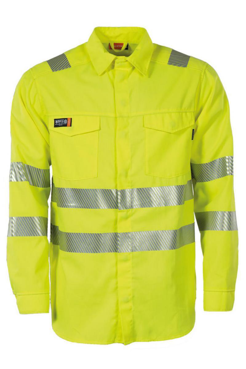 Skjorta Tranemo 5083-91 - SKJORTA TRANEMO 5083-91 GUL FLAMVARSEL STL 4XL
