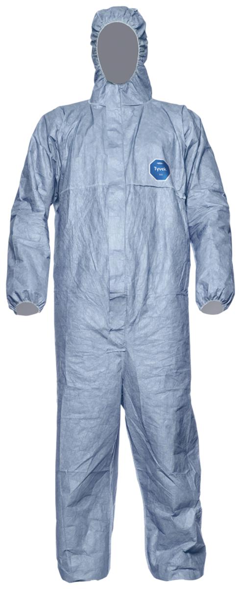 Korttidsoverall Tyvek 500 Xpert - KORTTIDSOVERALL TYVEK 500 XPERT TYCHF5SBU00 BLÅ S