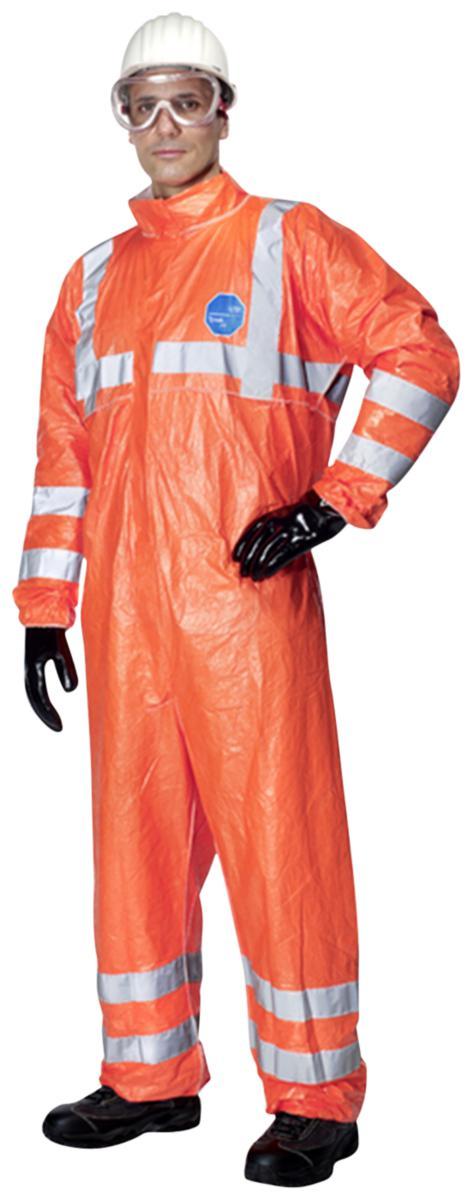 Korttidsoverall Tyvek 500 HV - KORTTIDSOVERALL TYVEK 500 HV MOD 125 TY0125SHV00 ORANGE S