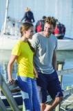 T-SHIRT CLIQUE  029030 BASIC-T BOMULL 145g MARINBLÅ STL S