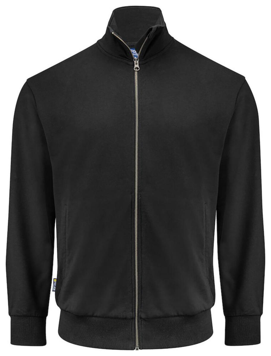Tröja Projob 2134 - TRÖJA PROJOB 2134-99 SVART HEL DRAGKEDJA STL 2XL