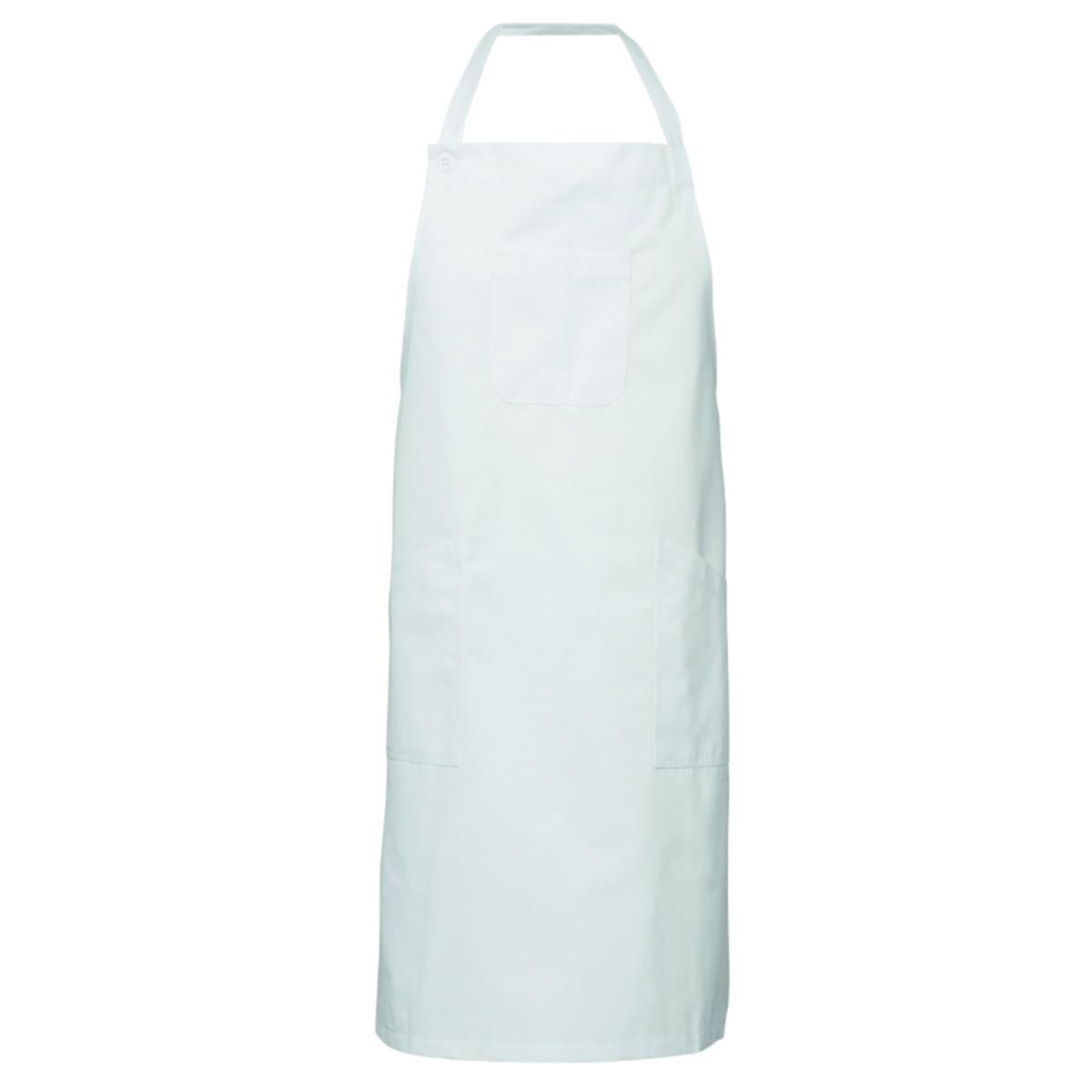 Bröstförkläde Nytello N0318 - BRÖSTFÖRKLÄDE NYTELLO N0318 ONE SIZE VIT