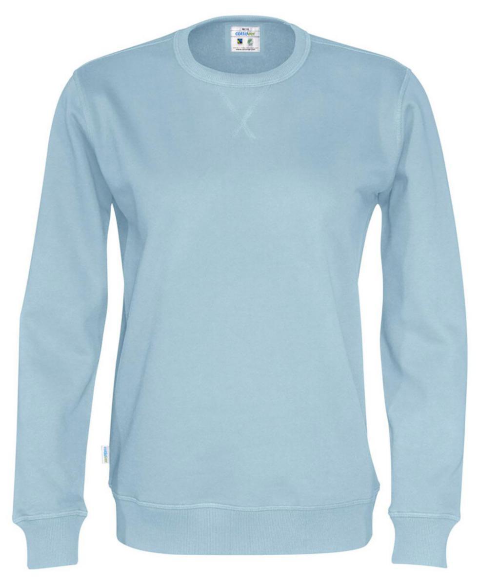 Sweatshirt Cottover 141003 - SWEATSHIRT CREW NECK UNISEX SKY BLUE 3XL