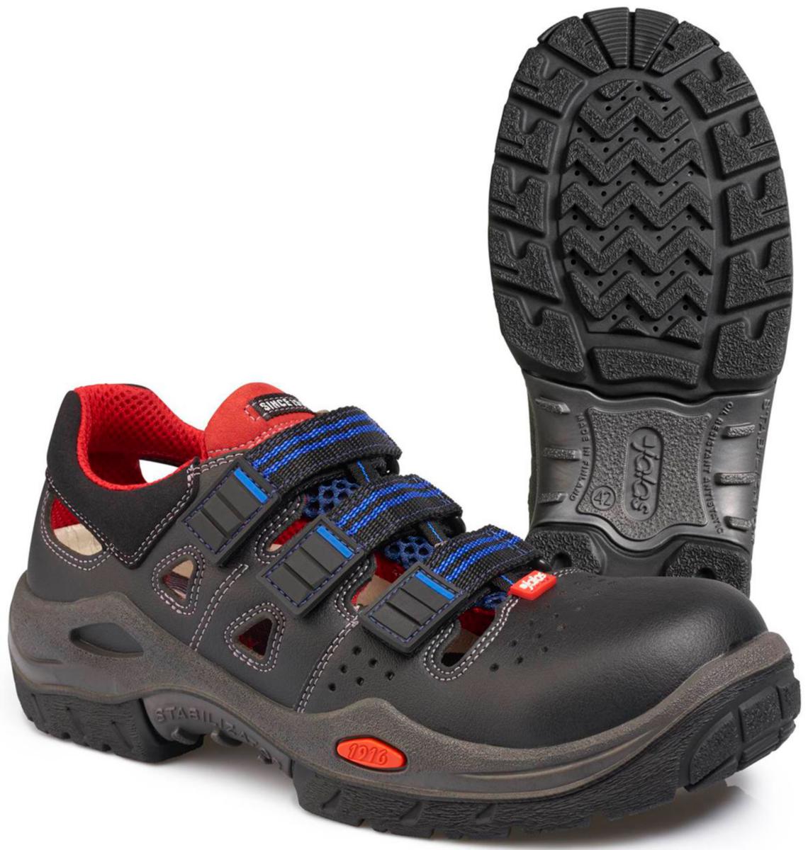 Skyddssandal Jalas 3800R Monza Respiro - SKYDDSSANDAL JALAS 3800R MONZA RESPIRO C SV AL TÅHÄTTA STL 43