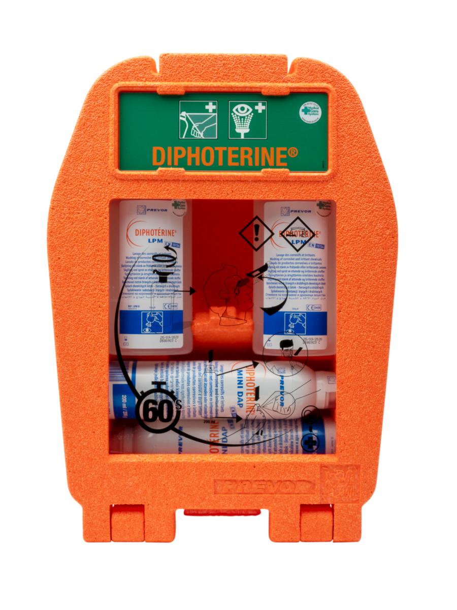 Sköljstation Diphoterine - DIPHOTERINE SKÖLJSTATION SKÅP ORANGE KOMPL
