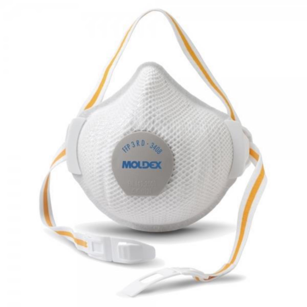 Filtrerande halvmask Moldex Air Plus ProValve 340815 - FILTRERANDE HALVMASK MOLDEX 340815 AIR PLUS FFP3RD VENTIL
