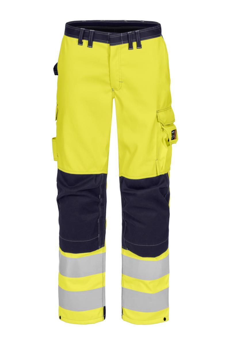 Midjebyxa Tranemo 5023-88 flamvarsel - MIDJEBYXA TRANEMO 5023-88 GUL/ MARIN FLAMVARSEL D84