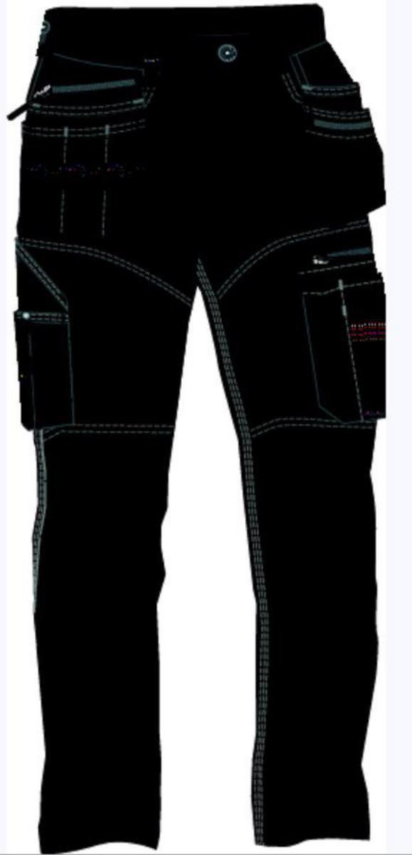 Hantverksbyxa Blåkläder 1590-1343 - HANTVERKSBYXA BLK 1590-1343 SVART C64