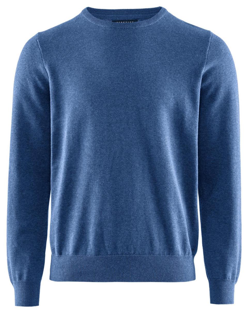 Tröja Berkeley Brockton 1611 - TRÖJA BROCKTON 1611 ROUND NECK BLÅ STL 5XL