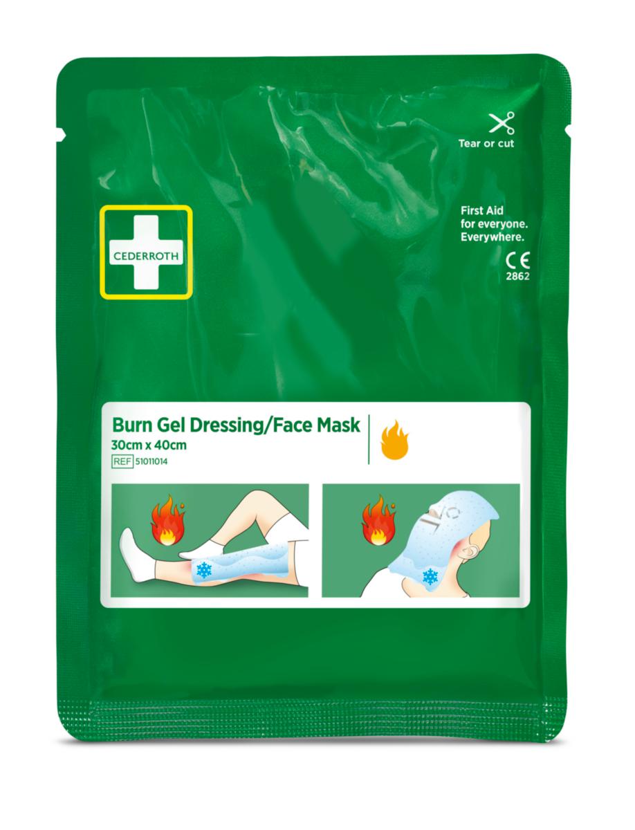 Brännskadekompress Cederroth 30x40 cm Refill - BURN GEL DRESSING CEDERROTH 30 X 40 CM REFILL BURN KIT