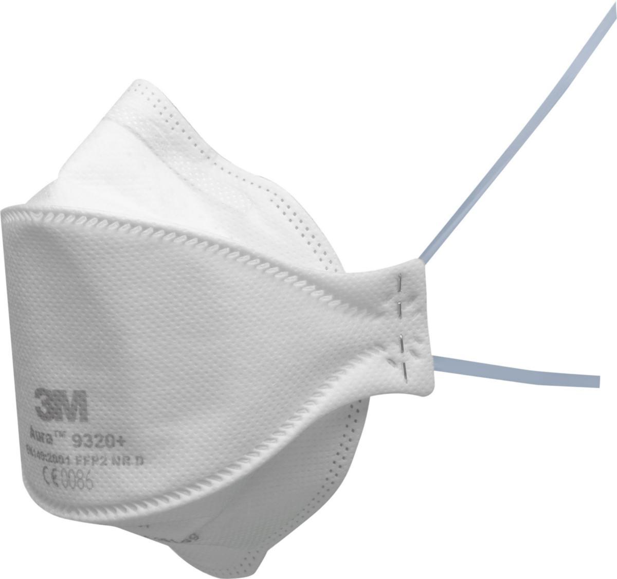 Filtrerande halvmask 3M 9300+G3 serien - FILTRERANDE HALVMASK 3M 9320+ FFP2 UTAN VENTIL BULK