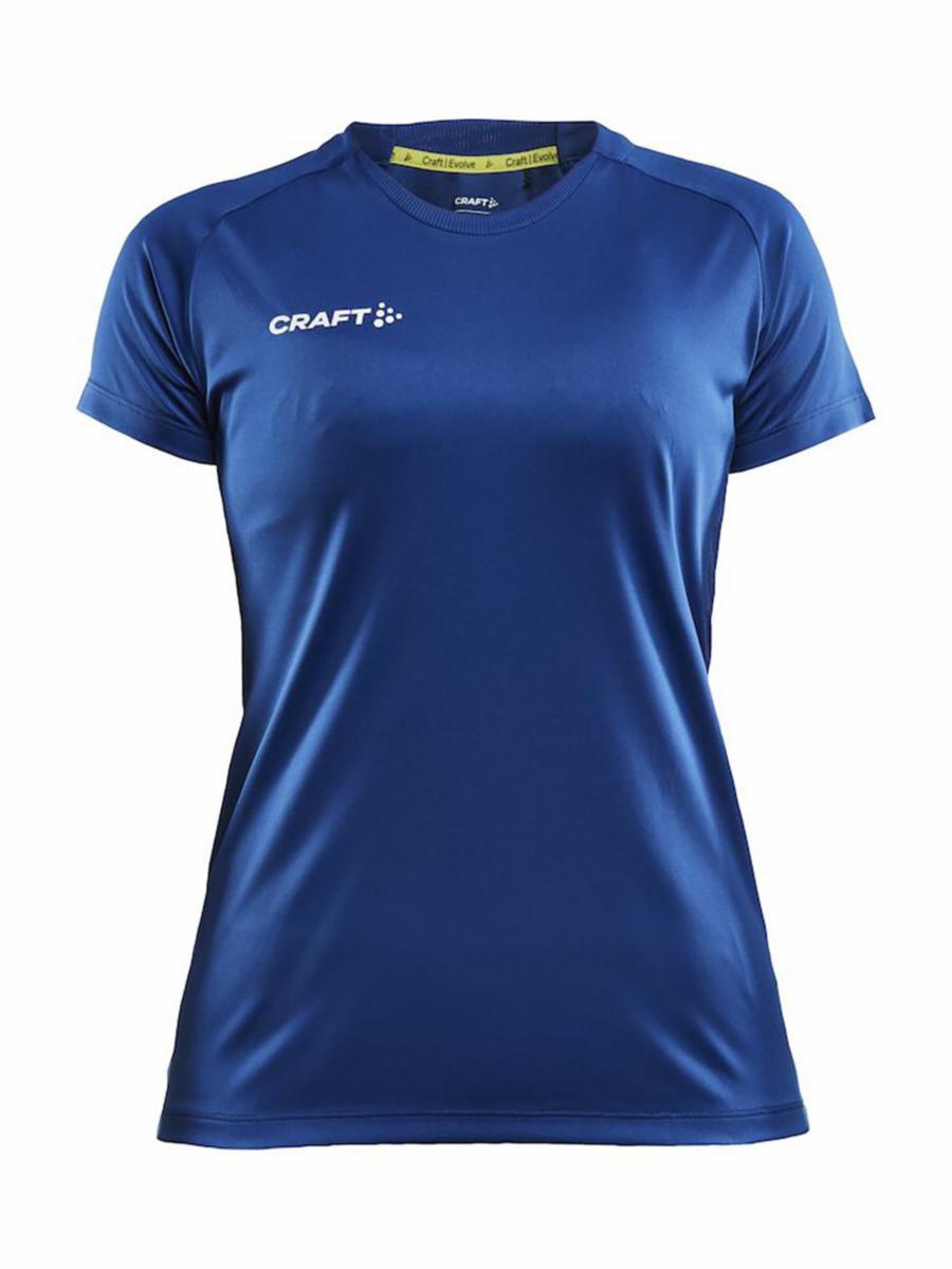 T-shirt Craft Evolve dam - T-SHIRT CRAFT EVOLVE DAM KOBOLTBLÅ STL XS