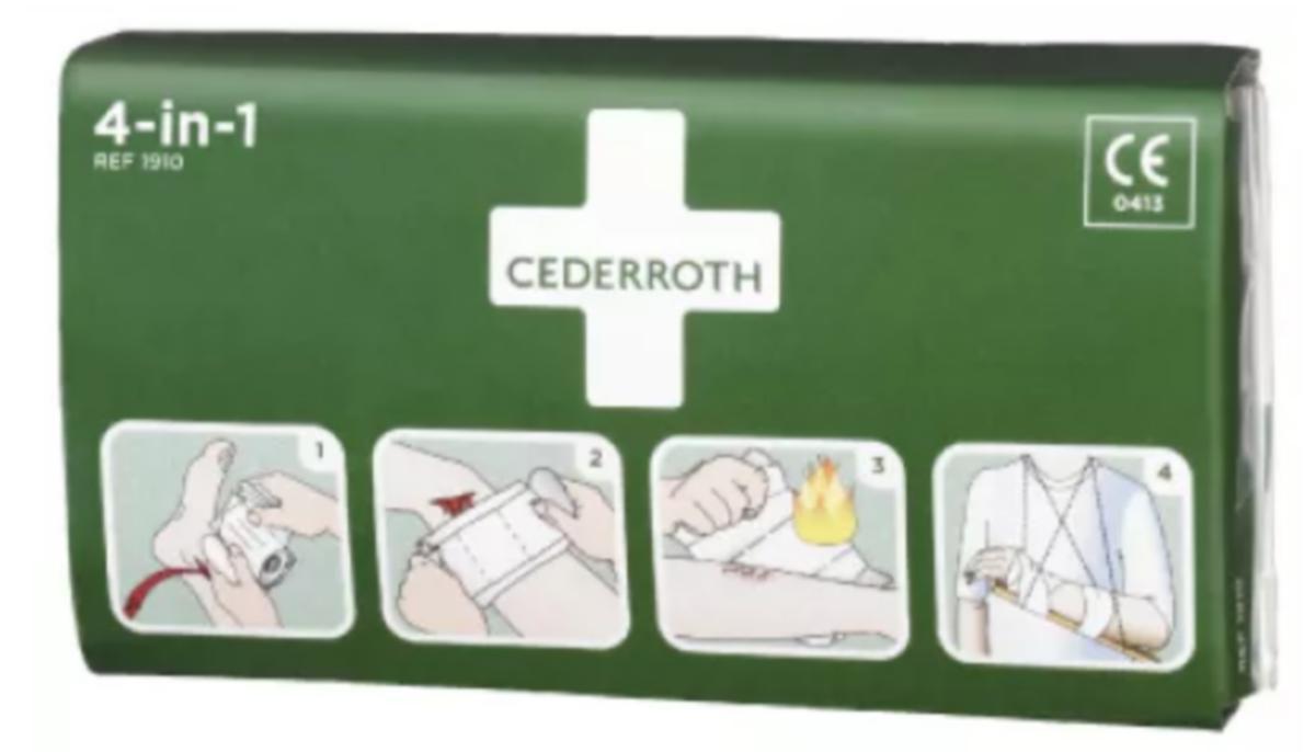 Blodstoppare Cederroth 4-in-1 1910 - BLODSTOPPARE CEDERROTHS 1910SE 4-IN-1