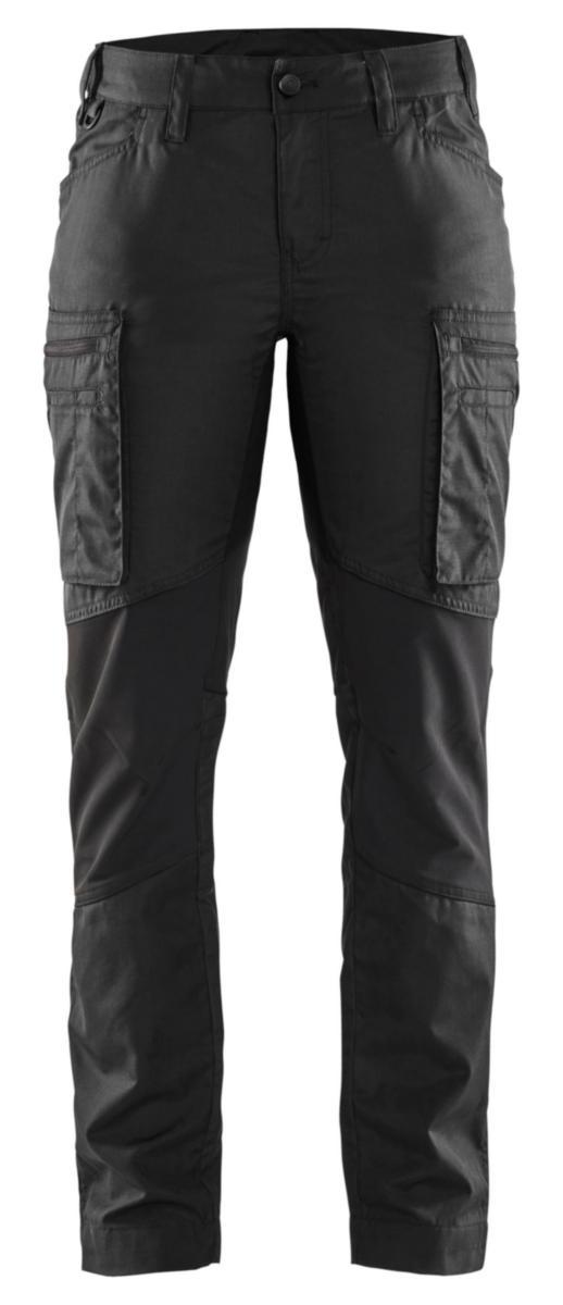 Midjebyxa Blåkläder 7159-1845 dam - MIDJEBYXA BLK 7159-1845 DAM SVART STL C34