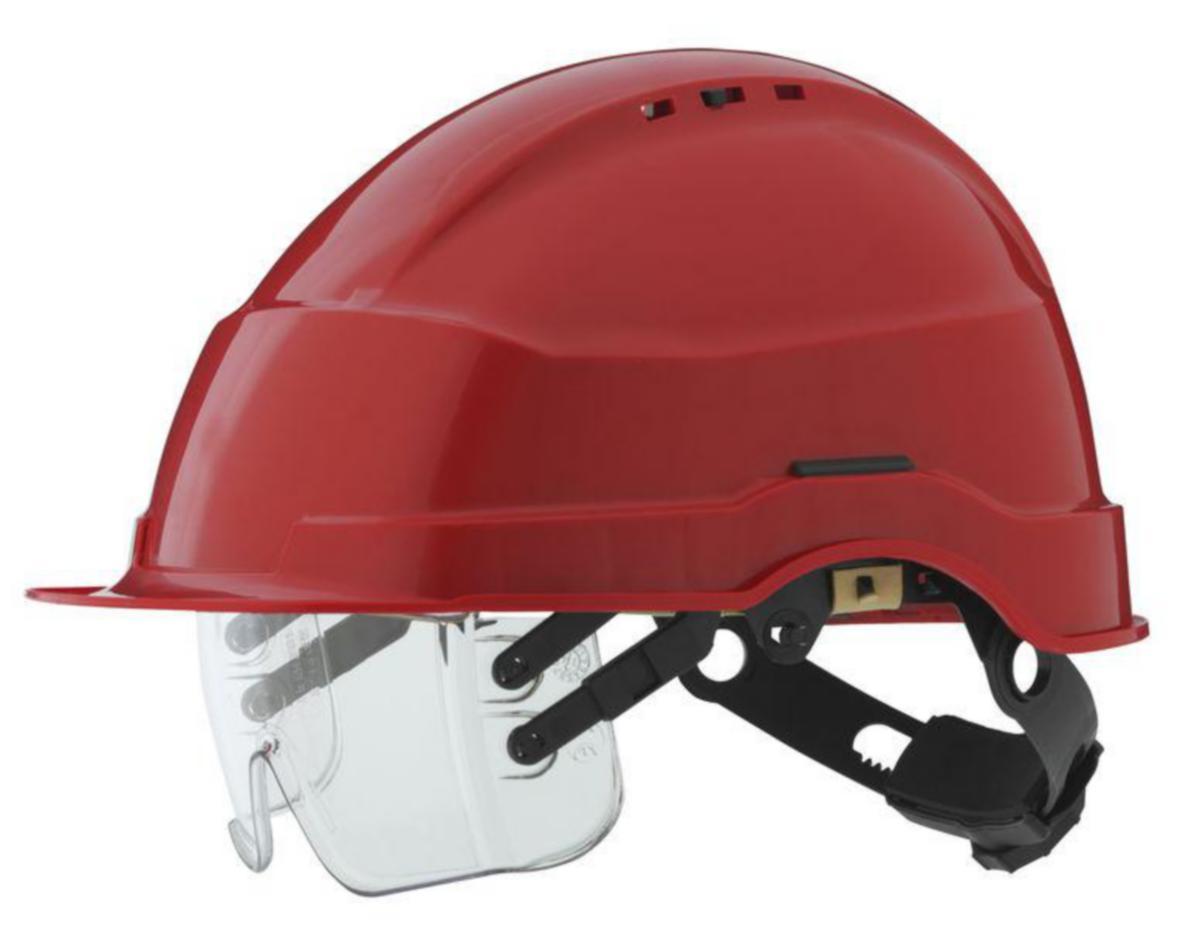 Skyddshjälm Iris 2 med visir - SKYDDSHJÄLM IRIS 2 M VISIR RÖD