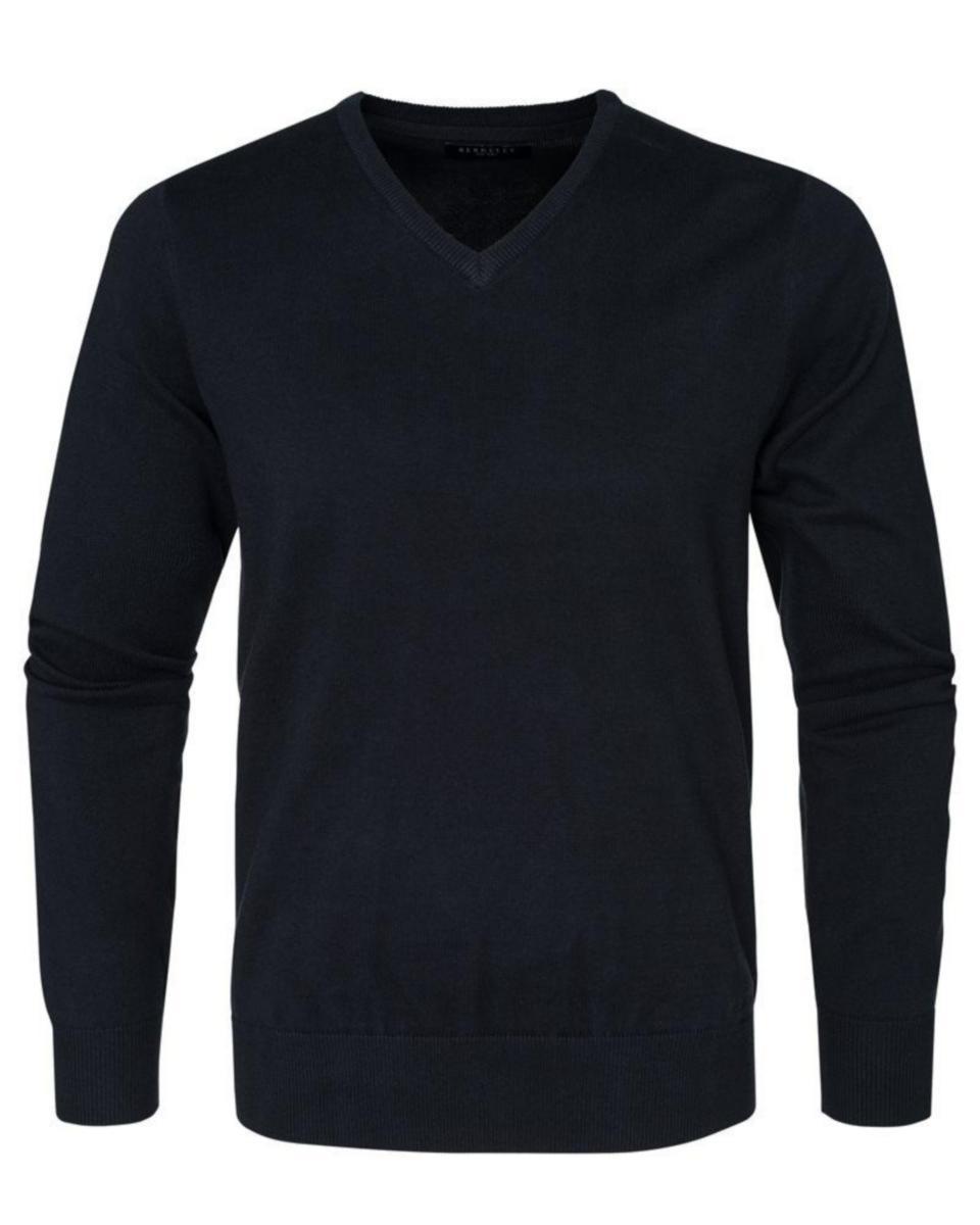 Tröja Brockton 1011 V-neck - TRÖJA BROCKTON 1011 V-NECK MARIN 5XL