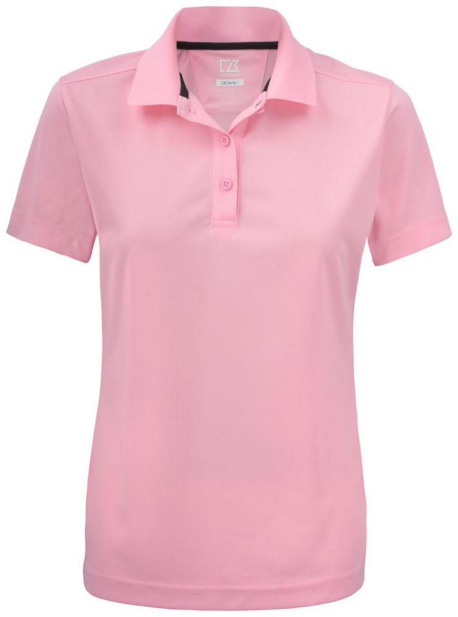 Pikétröja Cutter & Buck Kelowna Polo dam - PIKÉTRÖJA CUTTER&BUCK KELOWNA DAM ROSA STL XXL