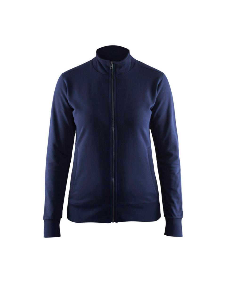 Tröja Blåkläder 3372-1158 Dam - TRÖJA BLK 3372-1158 MARIN HEL ZIP DAM STL 3XL