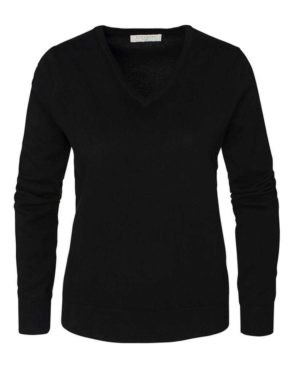 Tröja Berkeley Brockton 1440 dam - TRÖJA BROCKTON 1440 DAM V-NECK SVART XXL