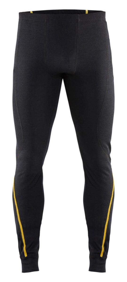 Långkalsong Blåkläder 1889-1075 - LÅNGKALSONG BLK 1889-1082 FLAM MERINOULL SVART 4XL