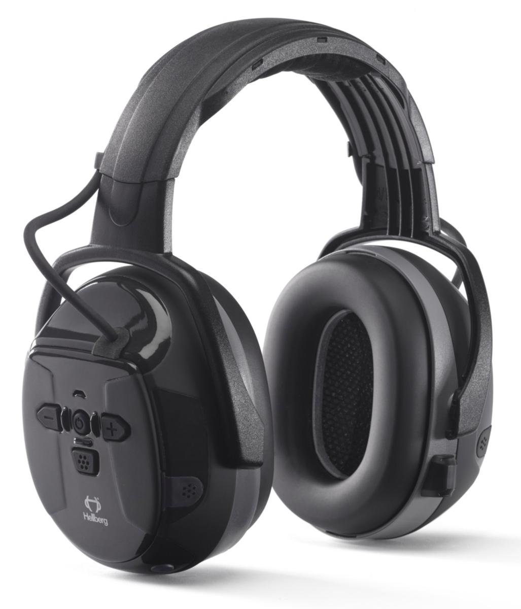 Hörselkåpa Hellberg Xstream bommikrofon - HÖRSELKÅPA HELLBERG XSTREAM HJÄSS MEDHÖRN BOMMIK BLUETOOTH